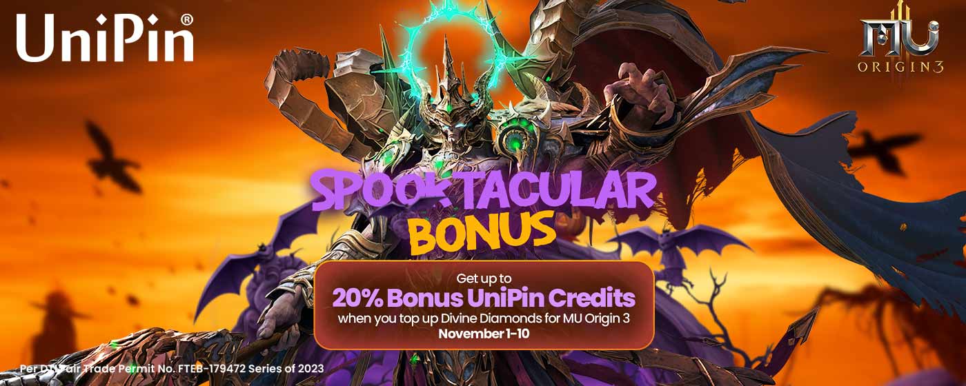 MU Origin 3 Spooktacular Bonus! (PH)